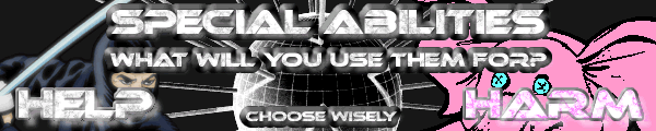 Special Abilities at The Awesome Theory